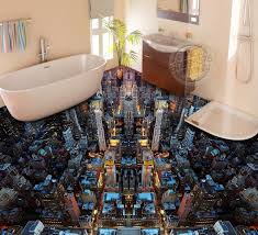 Download Fantasy Dream City Wallpapers To Your Cell Phone City 3d Floor Painting Brick Wall Wallpaper Custom Wall Murals