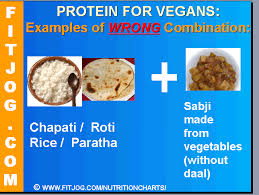Protein In Grains And Protein Rich Indian Food For