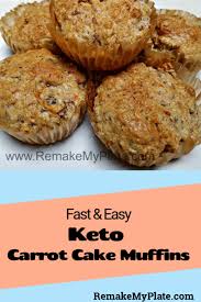 Low Carb Keto Carrot Cake Muffins Recipe Low Carb Recipes Dessert Low Carb Keto Carrot Cake Muffins