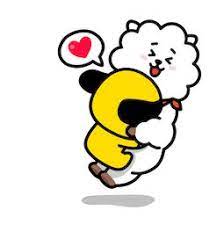 Facebook Messenger Bt21 Absolute Charm Sticker 1 Stickers Bts Chibi Colorful Backgrounds