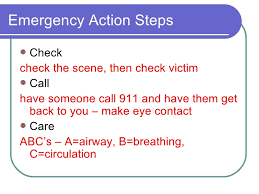 Cpr video coming soon =o First Aid Steps And Emergency Action The Y Guide