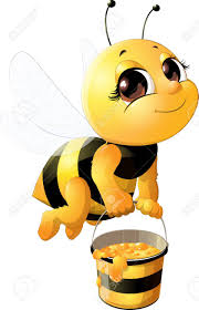 Beautiful Cute Bee Stock Photo, Picture And Royalty Free Image ...
