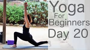 Yoga For Beginners 30 Day Challenge Day 20 With Lesley Fightmaster Yoga For Beginners 30 Day Yoga Challenge Pilates For Beginners