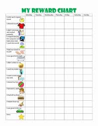 childrens reward chart kids behavior chore chart kids