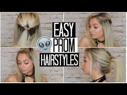 Fine hair is notorious for having a lack of volume and texture. Easy Prom Hairstyles For Short Hair Youtube