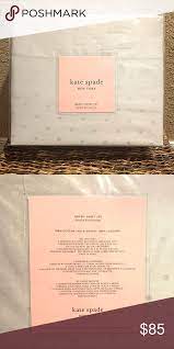 All information collected will be used in accordance with our privacy policy kate spade & company 2 park avenue, ny, ny machine wash cold separately, gentle cycle, tumble dry low. Nwt Kate Spade Queen Sheet Set Sheet Sets Queen Vintage Pillow Cases Kate Spade Bedding