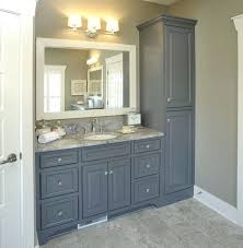 Bathroom Vanity With Tower Bathroom Storage Tower 1 Bathroom Vanity With Storage Tower Bathroom Vanity Remodel Bathroom Remodel Master Bathrooms Remodel