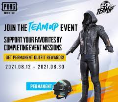 Pubg Mobile Team Up Event Get Amazing Permanent Set And More