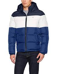 Tommy Hilfiger Men S Classic Hooded Puffer Jacket Bluebe Tommy Hilfiger Man Jackets Active Jacket