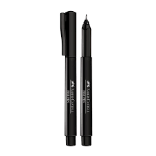 Caneta Hidrográfica Ponta Fina Preta Fine Pen Faber Castell Compre Agora Caneta Finepen Faber Castell Preta Fp Przf Tinta Documenta Escritura Ultrafina Ponteira Metalica Em 2020 Caneta Hidrografica Coisas De Papelaria Canetas
