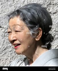 With his wife empress michiko hi-res stock photography and images