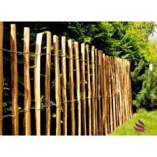 piquets en bois cloture a lattis en bois de noisetier impregne l 5m piquets 7 a 8 cm hauteur 120 cm achat vente piquet bois cloture jardin noisetier