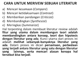A literature review is a survey of scholarly knowledge on a topic. Bab Iii Iii Literatur Review Ppt Download