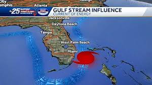 The gulf stream, together with its northern extension, the north atlantic drift, is a powerful, warm, and swift atlantic ocean current that originates in the gulf of mexico, exits through the strait of florida. The Gulf Stream S Influence On Hurricane Development