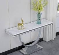 Amazon.com: 46'' Marble Console Table,Modern Luxury Long ...