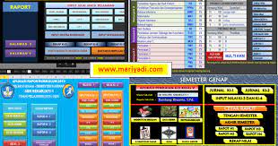 Silahkan di pelajari dan bila cocok bisa langsung digunakan di madrasah. Download Aplikasi Raport K13 Sd Mi Smp Mts Sma Ma Smk Semester 1 Dan Semester 2 Revisi Terbaru Mariyadi Com