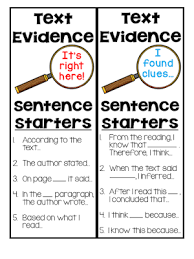 A Free Text Evidence Lesson Crafting Connections