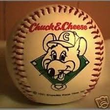 Chuck E Cheese Showbiz Pizza Time Baseball 1991 23412315 Showbiz Pizza Chuck E Cheese Vintage Restaurant