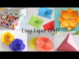 Many Times You Would Have Sat Alone Not Knowing What To Do Here Are A Few Quick Craft Ideas That You Can Do Within A Short Paper Crafts Crafts Handmade Crafts