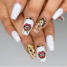 Summer acrylic nails best acrylic nails acrylic nail designs acrylic nails green pastel nails acrylic nail art acrylic nails with design mint nail designs ballerina acrylic nails. Acrylic Nails Instagram White New Expression Nails