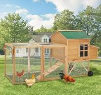 YODOLLA Chicken Coop 100" Wooden Large Chicken Cage with Run Chicken Coop  for 6 8 Chickens,Chicken Run Hen House with 3 Nesting Boxes