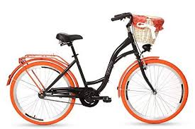 Im fahrradieschen findest du coole bikes, die eltern und nachwuchs glücklich machen. Goetze Colours 26 Zoll Damen Citybike Stadtrad Damenfahrrad Damenrad Hollandrad Retro Design Korb Hinterradbremse Led Beleuchtung Damenfahrrad Klapprad Fahrrad