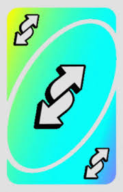 Uno reverse card refers to a playing card in the game uno which reverses the order of turns and is used as metaphorical term for a comeback or a karmic change of events. Reverse Uno Gif Reverse Uno Card Game Discover Share Gifs