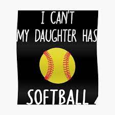 Softball Dad Memes Posters Redbubble