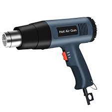 Mld Electric Heat Gun Hot Air Gun 1500w Dual Temperature Metal Nozzle Electric Power Tools Colour May Vary Amazon In Home Improvement