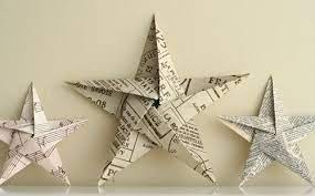 How To Fold An Origami Star Tree Topper Origami Star Christmas Ornaments Christmas Ornaments Homemade Christmas Ornaments Homemade Christmas Decorations