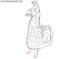 Fortnite update 810 has arrived as version 208 on ps4. How To Draw Llama From Fortnite Easy Drawing Art