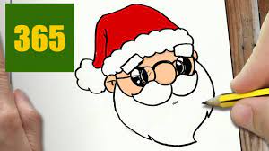 Voici un petit dessin animé réalisé par les studios pixar où le père noël qui a une énorme faim tente désespérément d'atteindre les cookies posés sur la table du. Comment Dessiner Pere Noel Kawaii Etape Par Etape Dessins Kawaii Facile Youtube