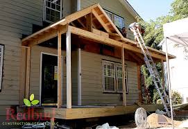 Plan & draw your dream porch (no art skills required). Roof Line At Front Porch Porch Remodel Building A Porch Front Porch Addition