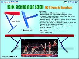 Balok Keseimbangan Senam Bks 01 Grosir Olahraga Online