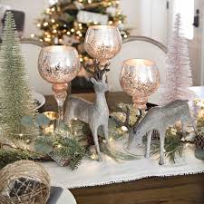 How To Set Your Table In Style This Christmas Half Full Glam Christmas Decor Silver Christmas Decorations Christmas Centerpieces