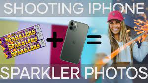 How To Shoot Iphone Sparkler Photos Youtube
