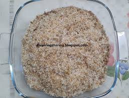 Nak dibuang membazir, nak makan macam dah jemu pula. Resepi Serunding Kelapa Nasi Kerabu Pawtaste Com