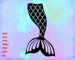 Mermaid Tail Svg Mermaid Svg Mermaid Scales Fish Tail Etsy Mermaid Svg Little Mermaid Costumes Screen Printing