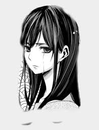See more ideas about aesthetic anime, anime icons, kawaii anime. Tears Tranen Anime Girl Sad Gacha Black White Sad Anime Girl Crying Cliparts Cartoons Jing Fm