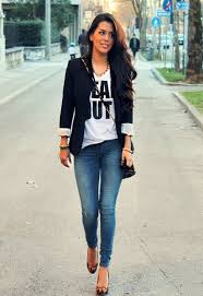 Black Blazer With Jeans Women Style Up Your Looks With Jeans Jackets Outfits This Winter Ohh My My Fashion Black Blazer Outfit Blazer Outfits