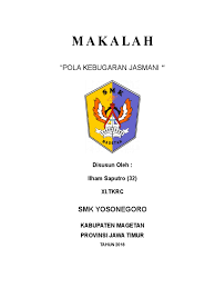 Berikut ini adalah beberapa contoh makalah kebugaran jasmani yang digunakan oleh sayanda.com dalam penulisan artikel Makalah Kebugaran Jasmani Makalah