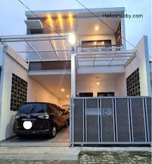 Jom lihat contoh pelan rumah 2 tingkat 20×70. 7 Inspirasi Pagar Rumah Minimalis Model Geser Simple Tapi Cantik Helloshabby Com Interior And Exterior Solutions