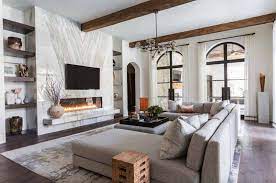 Mediterranean homes generally evoke an antiquated look these thick walls help keep the heat out during the day to maintain a cool interior in warm climates. Mediterranean Style Texan Home With Light Flooded Interiors