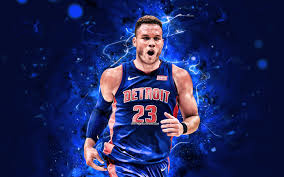 I'm looking for a sick new pistons wallpaper for my laptop/ipad/iphone. Blake Griffin Nba Detroit Pistons Basketball Stars Detroit Pistons Blake Griffin 2880x1800 Wallpaper Teahub Io