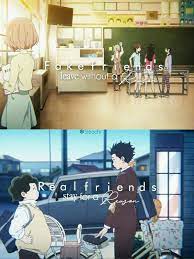 Focused on the disabilities of a deaf girl, how she's bullied, and the repercussions of those actions later into the anime. Pin By Ari On Koe No Katachi Anime Quotes Inspirational Anime Quotes Anime Love Quotes