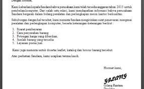 Berikut adalah detail contoh surat permintaan penawaran dalam bahasa inggris semi block style. Contoh Surat Penawaran Barang Full Block Style Dalam Bahasa Inggris Cute766