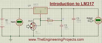 Lm317 Calculator The Engineering Projects