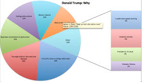 what explains donald trump a pie chart analysis the good