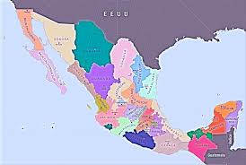 Sígueme en twitter rss feeds. Mapa De Mexico Con Nombres Republica Mexicana Descargar E Imprimir Mapas