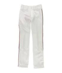 details about mizuno boys pro piped athletic jogger pants whitered l 29 big kids 8 20